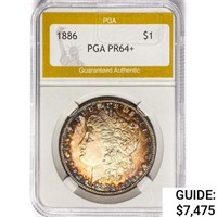 1886 Morgan Silver Dollar PGA PR64+