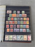 Book of 405 Canadian Different Stamps