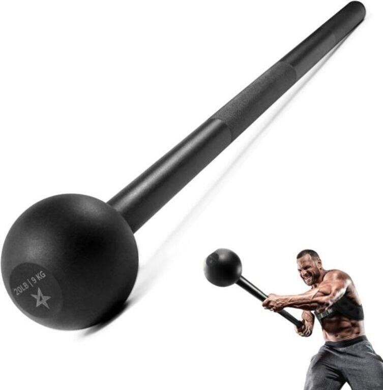 $82-Yes4All Steel Mace Bell, 20lb