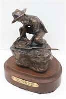"THE TRESSPASSER" Bronze Sculpture by R. Broshears