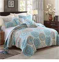 Natural Cotton Bedspread Quilt Unknown size
