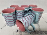 Vintage Mug Set 1980's
