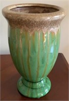 Fine Art Pottery Vase with Crystalline Glaze