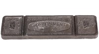 SYRACUSE SMELTING WORKS BABBITT METAL NICKEL BAR