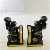 Pair Of Vintage Ceramic Bookends