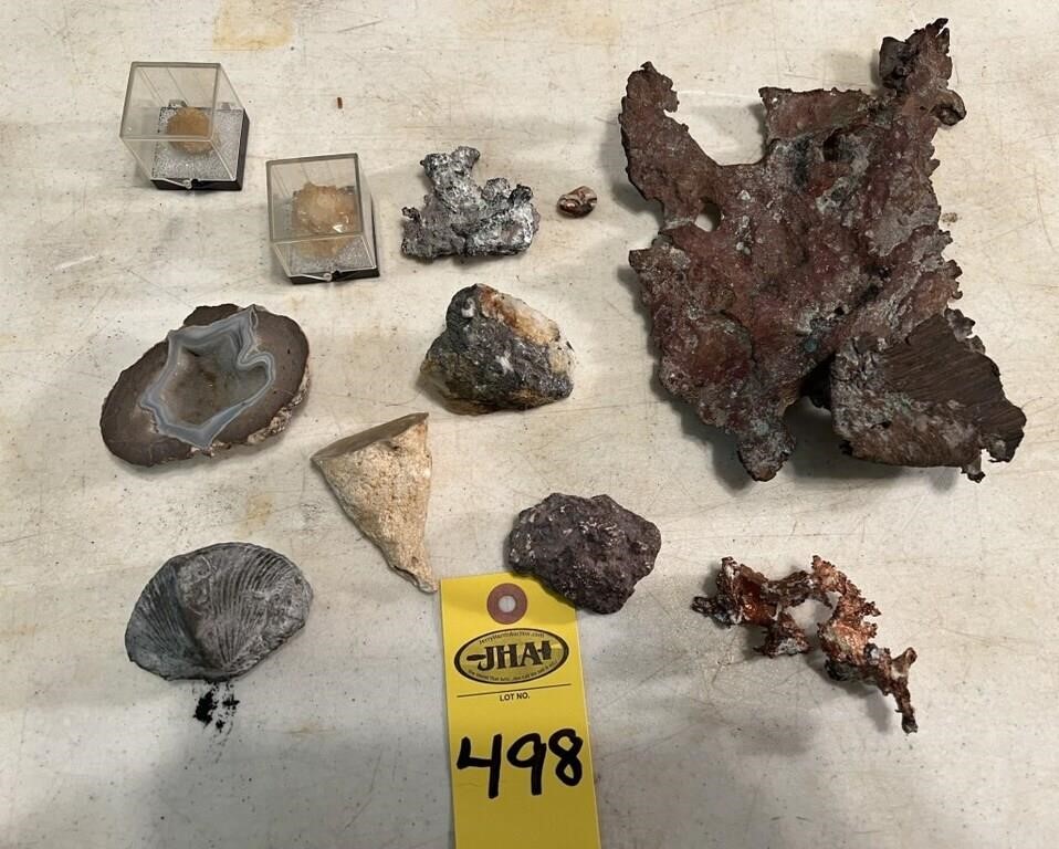 Minerals, Fossils & Rocks