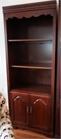 Broyhill Lighted Entertainment Center / Book Case