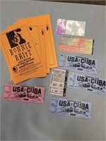 Misc. Lot of Vintage Concert Tickets and Boxing