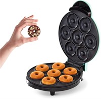 DASH Mini Donut Maker, Makes 7 Doughnuts - Aqua