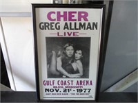Wall Art - Cher & Greg Allman (15" x 24")