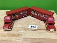 Coca Cola Christmas Transfer Trucks