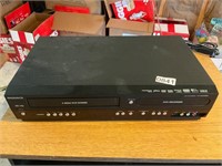 Magnavox VHS and DVD player