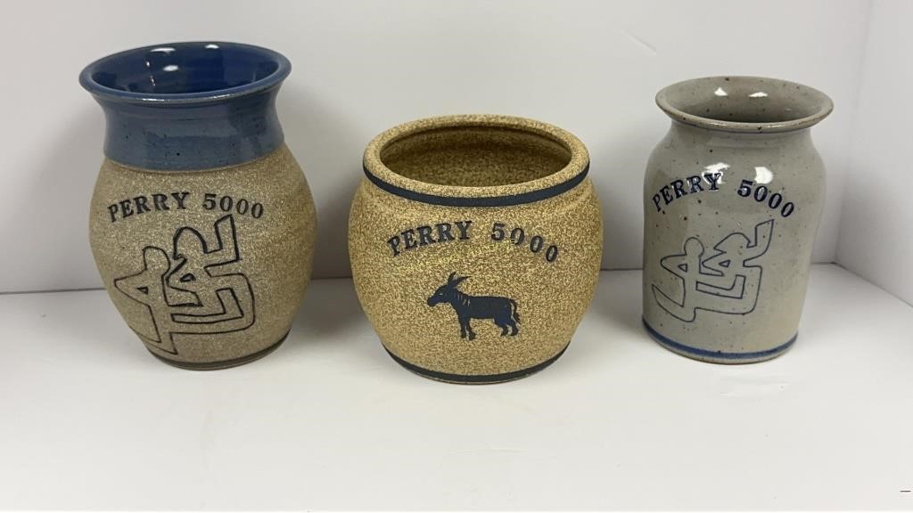 3 Keaton pottery Perry 5000