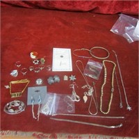 Sterling silver Jewelry lot.