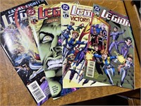 (4) Legion Vintage Comic Books