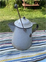 Graniteware coffee pot