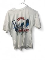 L White Vintage Istanbul T-Shirt