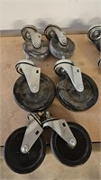 3 sets of Casters