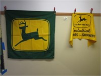 John Deere Flag (40x40) & John Deere Industrial -