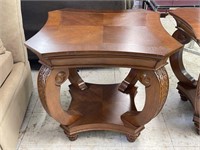 Ornate 2 Tier Side Table