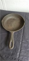 Small cast iron skillet marked 1A approx 6 inches