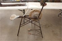 Metal grinding stand w/ stone