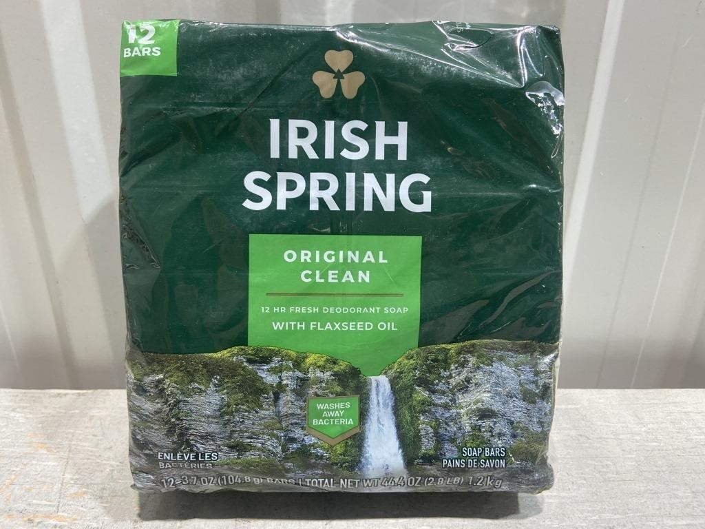 12 Bars Irish Spring Soap