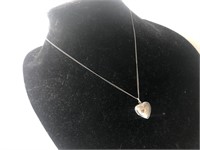 Sterling necklace and pendant