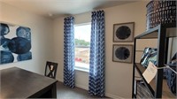 6PC ASSORTED DRAPES & VALANCES