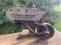 ANTIQUE W.N. DURANT CO MILWAUKEE WI COUNTER