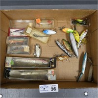 Assorted Fishing Lures - Some in Boxes