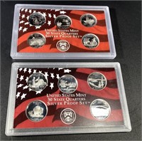 2004 AND 2005 PROOF STATE QUARTERS