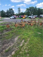10 wheel pull type hay rake WR 22