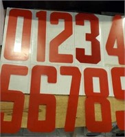 F7) Marquee sign numbers