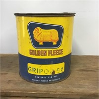Golden Fleece 5 Gallon Grease Tin