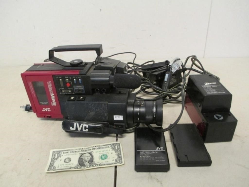 Vintage JVC JR-C1U Video Movie Camera w/
