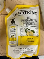 Watkins Lemon Gel Hand Soap 34 oz 15 bags