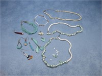 Sterling Silver Assorted Heishi & Beaded Jewelry