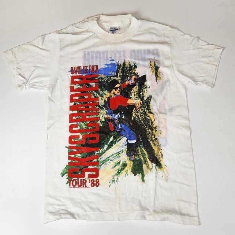 1988 DAVID LEE ROTH SKYSCRAPER CONCERT SHIRT