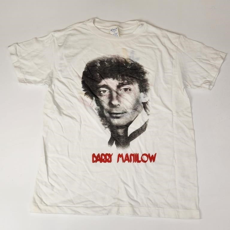 1984 BARRY MANILOW PARADISE TOUR CONCERT SHIRT