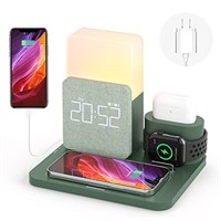Wireless Charging Station, iPhone 3 in 1 Fast 15W