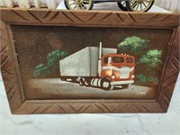 Framed tractor Trailer