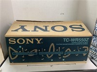 Sony Stereo Cassette Deck with Box