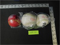 Lot of Ozzie Smith Baseballs in Plastic