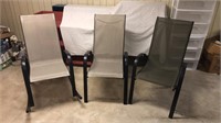 Patio Chairs - one rocker
