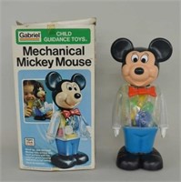 Vintage Mechanical Wind-Up Mickey Mouse