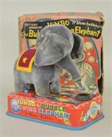 Japan Battery Op Jumbo Bubble Blowing Elephant Toy