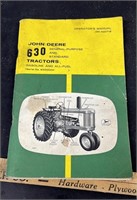 John Deere Model 630 Tractors Operators Manual
