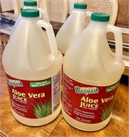 4 Bottles Aloe Vera Juice Exp. Date 09/24