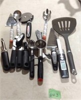Black handled utensils